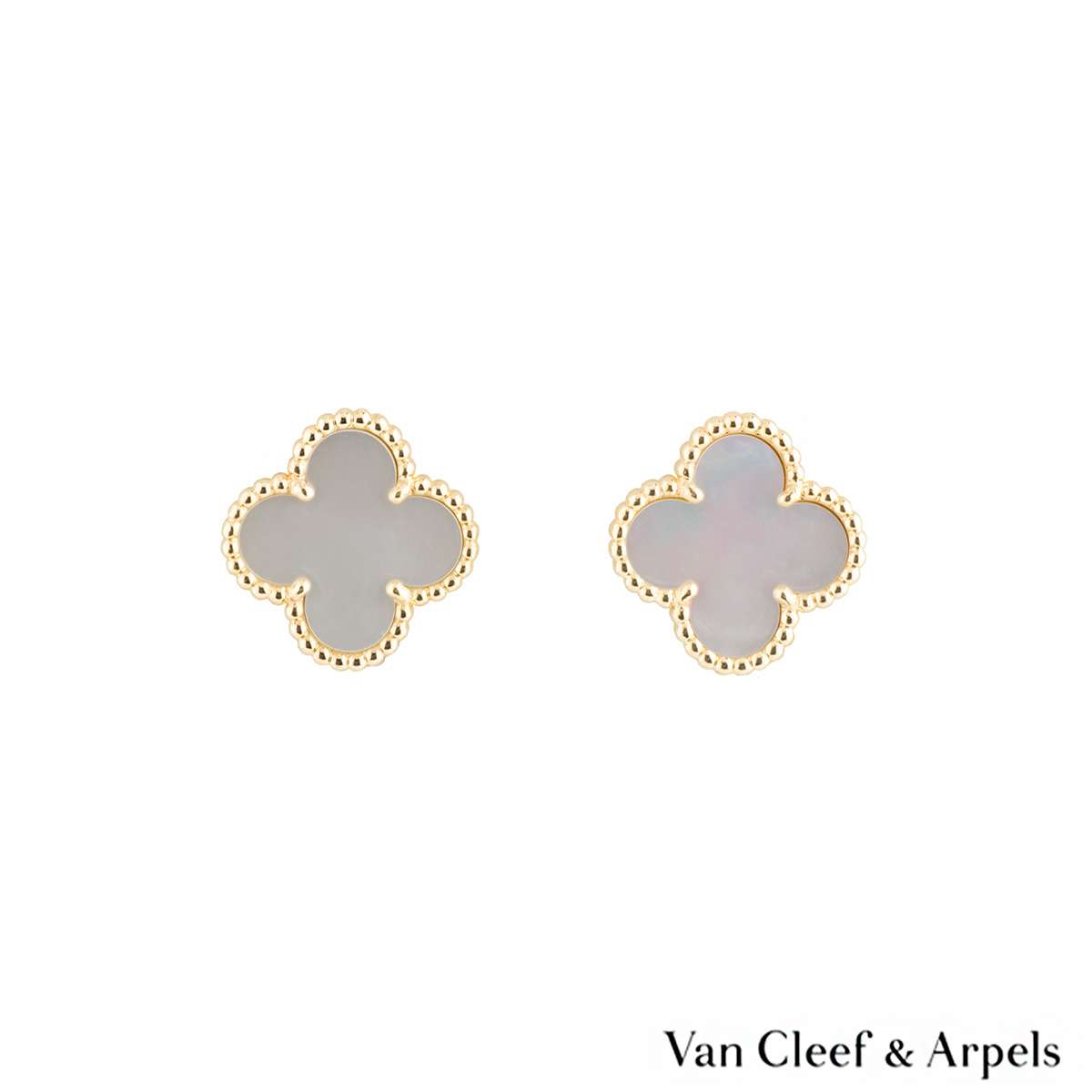 van cleef and arpels stud earrings